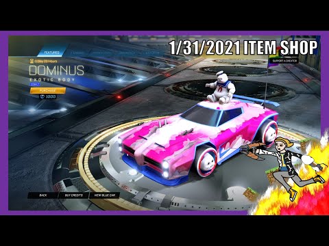 *Exotic* Cobalt Dominus Body! | Rocket league Item Shop (31/1/2021)