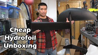 Is it Worth It? Cheap AliExpress Hydrofoil Unboxing | Surfing