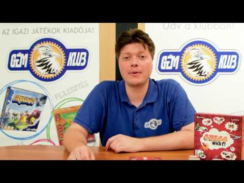 Guess what! társasjáték bemutató - Gémklub