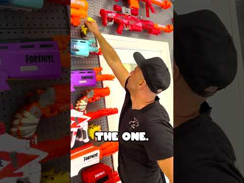 ONLY 1 GUN - NERF WAR!