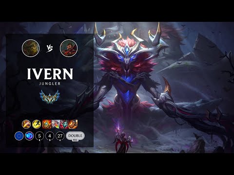 Ivern Jungle vs Graves - EUW Challenger Patch 12.18