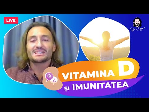Dr. Cezar Live: Vitamina D și imunitatea