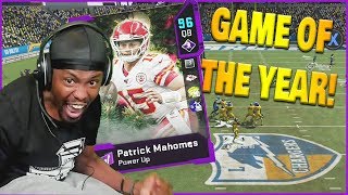 Must Watch: Patrick Mahomes Leads The Greatest Comeback You'll EVER See! (Madden 20)