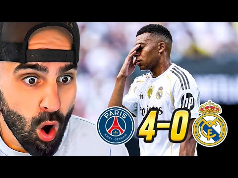 PSG HUMILIATE & ELIMINATE Real Madrid 4-0 | DISASTERCLASS PERFORMANCE