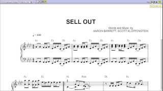 "Sell Out" Reel Big Fish - Piano Sheet Music (Teaser)