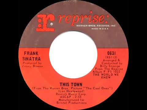 1967 HITS ARCHIVE: This Town - Frank Sinatra (mono 45)
