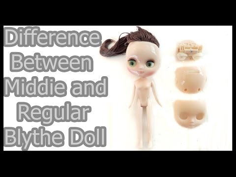 The Difference Between Middie Blythe and Regular Blythe