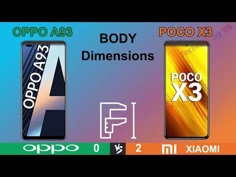 Oppo A93 Vs Poco X3