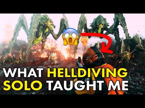 I learned HOW TO SOLO HELLDIVE IN 3 DAYS