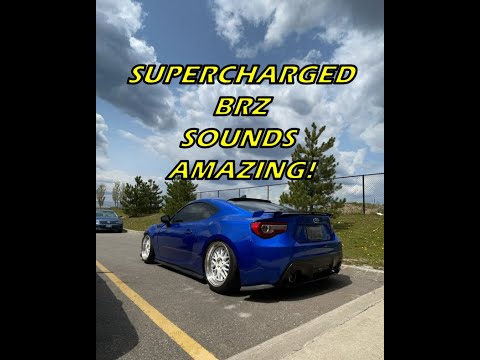 Jackson Racing Supercharged Subaru BRZ PURE SOUNDS! #Shorts