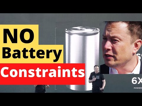 BREAKING! Tesla Says It's Not Constrained By 4680 Battery Cell Supply in 2022