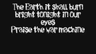 Zao - Praise the war machine (lyrics)