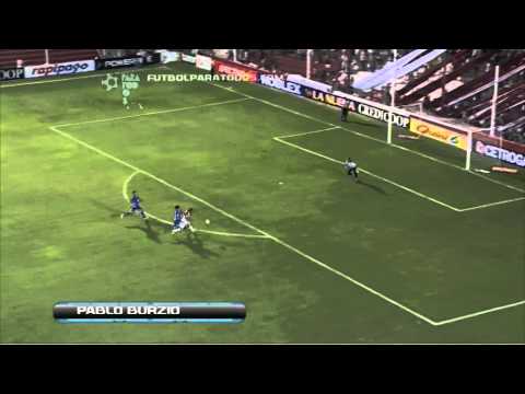 Gol de Burzio. Instituto 2 Atl. Tucumán 0. Fecha 27. B Nacional. Fútbol Para Todos