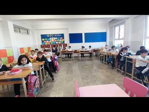 Sınıfta deprem tatbikatı 2