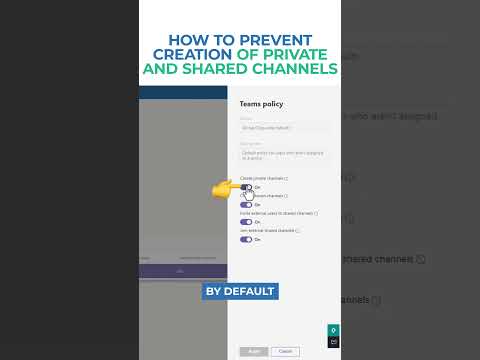 Stop Private & Shared Channel Setup in MS Teams Guide Stop Private & Shared Channel Setup in MS Teams Guide