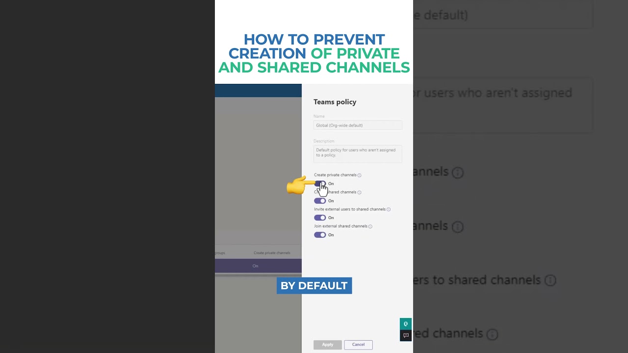Stop Private & Shared Channel Setup in MS Teams Guide