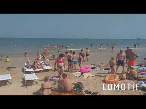 Голубицкая, Азовское море, август 2021г   -  пляж "Кавказ"