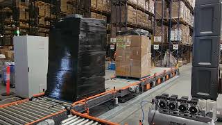 Paxum® Inline Fully Automatic Pallet Wrapping Machine - S300 video 2