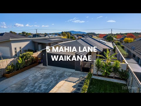 5 Mahia Lane, Waikanae, Kapiti Coast, Wellington, 3 Bedrooms, 2 Bathrooms, House