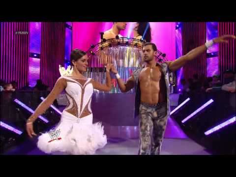 Fandango makes a grand entrance for his match: Raw, March 18, 2013