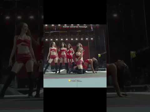 Manon and Lara mia thing👀 #katseye #lollapalooza #mia