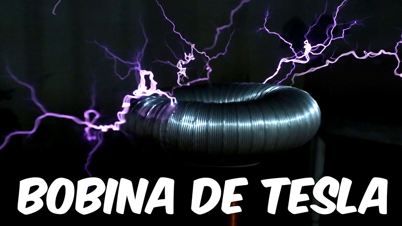 BOBINA DE TESLA, a máquina de fazer raios #Boravê 🔵Manual do Mundo