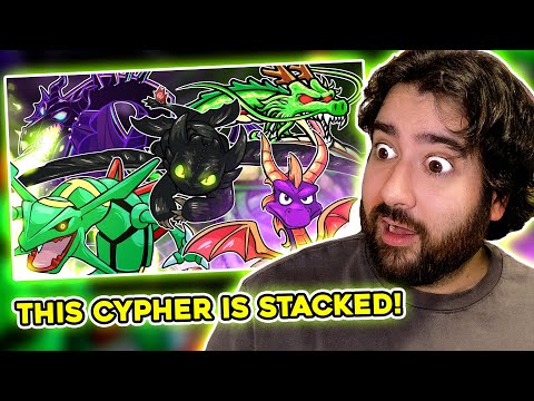 REACTION - DRAGON RAP CYPHER - Freshy Kanal ft. JT Music, Rustage, The Stupendium, Cam Steady & more
