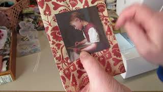 Decorating a junk journal page: Craft with Me!