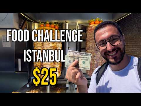 Can I Eat in Istanbul for $25 a Day? | 2025 Food Challenge
