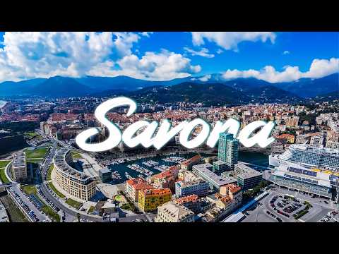 Discover Savona: the Liguria you don't expect | Aerial Cinematic Travel