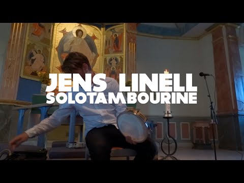 Jens Linell - Solo Tambourine - Live at the church in Ransäter