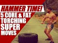 Sledgehammer Training [5 Exercises That Build a Stronger & LEANER Core] | Chandler Marchman