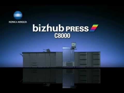 Konica Minolta Bizhub Press C8000 Multifunction Printer