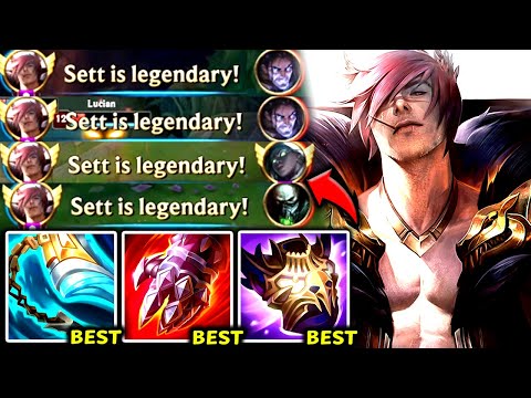 SETT TOP IS CLEARLY S+ TIER AND FANTASTIC! (VERY HIGH W/R) - 2025 Sett TOP Gameplay Guide