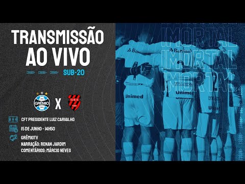 AO VIVO COM IMAGENS | Grêmio x Sapucaiense (Campeonato Gaúcho Sub-20 2022)