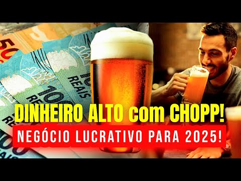 Máquina de Chopp: O Negócio LUCRATIVO Que Pode Mudar Sua Vida em 2025 | RENDA EXTRA