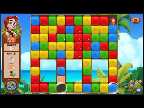 Lost Island Blast Adventure Level 1219 - NO BOOSTERS 🏝️ | SKILLGAMING ✔️