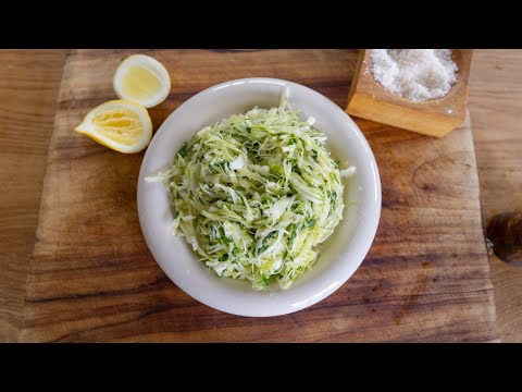 🥬Shaved Cabbage & Dill Salad 🥬 | Med Xmas Feast Ep6 |@recipearce #recipearce