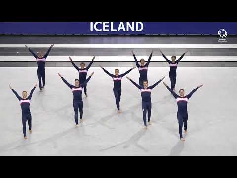 Iceland - 2022 TeamGym Europeans, senior men's team final