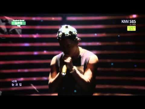 HD 140608 TAEYANG - Stay With Me (Feat.G-Dragon) + EYES, NOSE, LIPS @Inkigayo
