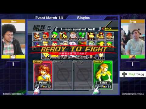 Event Match 14: 1BM (Peach) vs Brog (Sheik) - Pools