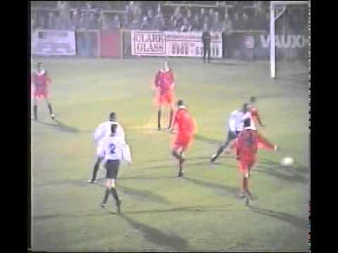 amazing winning goal dover ath 1 chertsey town fc 0 fa cup rd q replay 94.95