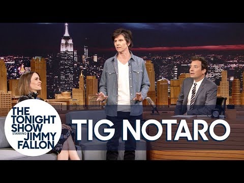 Tig Notaro Tries Her Comedic Party Bits on Sarah Paulson and Jimmy