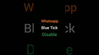 Download lagu How to disable WhatsApp blue tick mp3