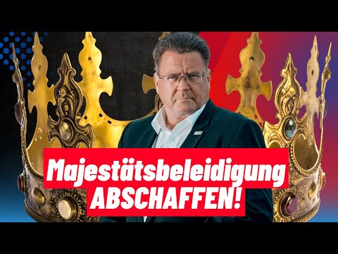 No more lèse-majesté! Press conference on the abolition of Section 188 of the German Criminal Code.