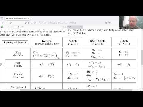 "Introduction to Hypothesis H", talk by Urs Schreiber at Wolfram Winter School on Physics 2024