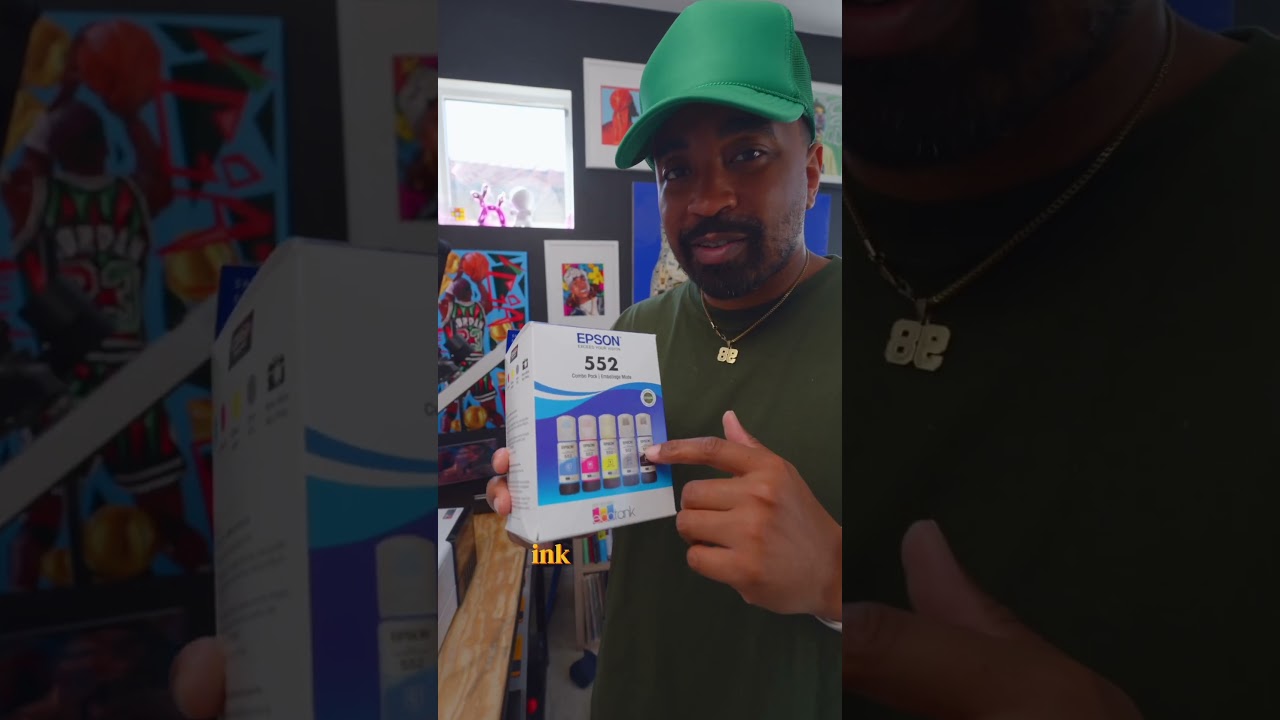 For Artistprinting from home. Highly recommend - Epson Ecotank Photo ET 8500 #printing #digitalart