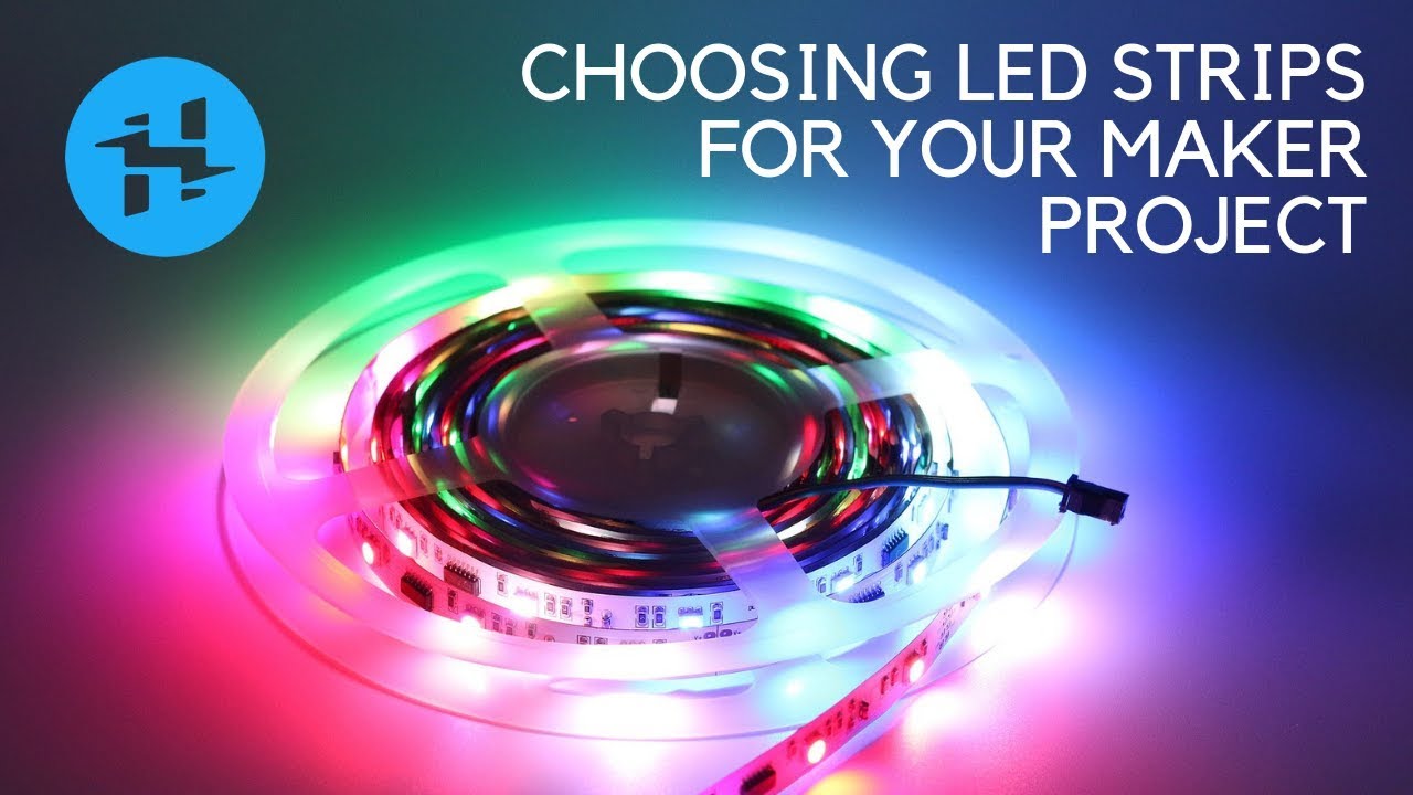 Choosing LED Strips (Non-Addressable vs. NeoPixels) // LEDs for Makers, Pt. 1