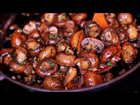 Easy Garlic Butter Mushrooms Recipe