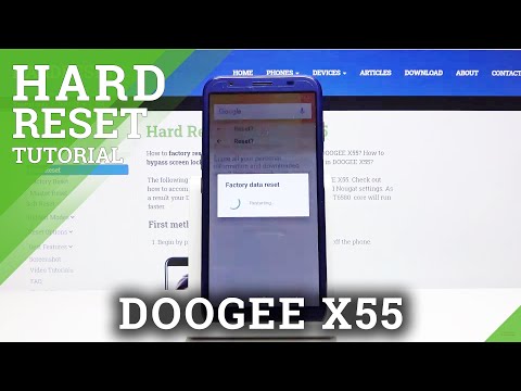 How to Hard Reset on Doogee X55 - Factory Reset Instructions